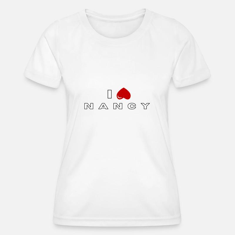I Hate Nancy - Women's Functional T-Shirt - white