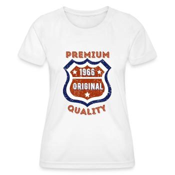 Premium quality 1966 - Women's Functional T-Shirt - white - Front - AI Model Female 172 dark (172cm)