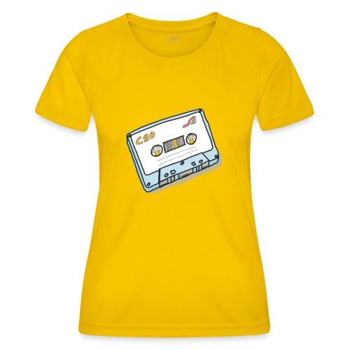 Cassette - Frauen Funktions-T-Shirt