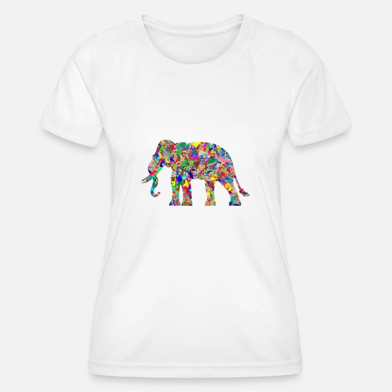 elephant - Women's Functional T-Shirt - white
