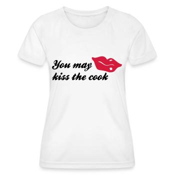 cuisine - T-shirt sport Femme - blanc - Devant - AI Model Female 172 dark (172cm)