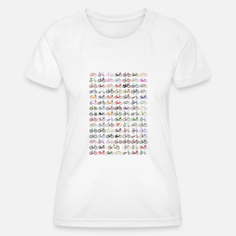 Bikes - Women's Functional T-Shirt - white