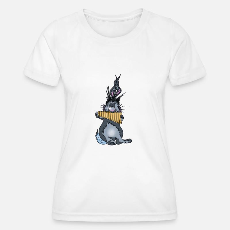 panpipe - Women's Functional T-Shirt - white