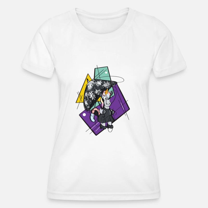 Wave Gothik 2024 - Women's Functional T-Shirt - white
