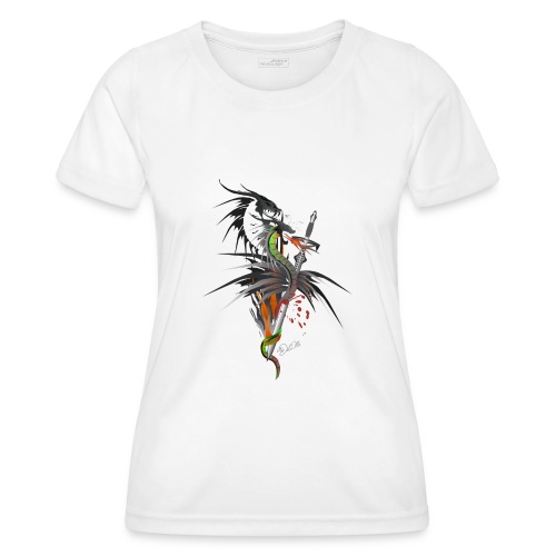 Dragon Sword - Drachenkampf - Frauen Funktions-T-Shirt
