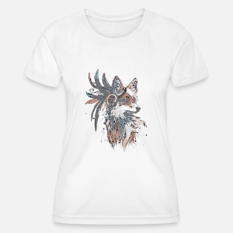 Fox - Women's Functional T-Shirt - white