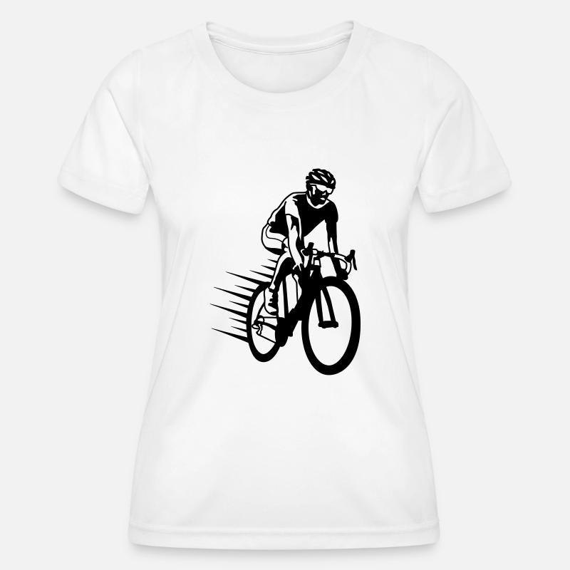cycling - Women's Functional T-Shirt - white