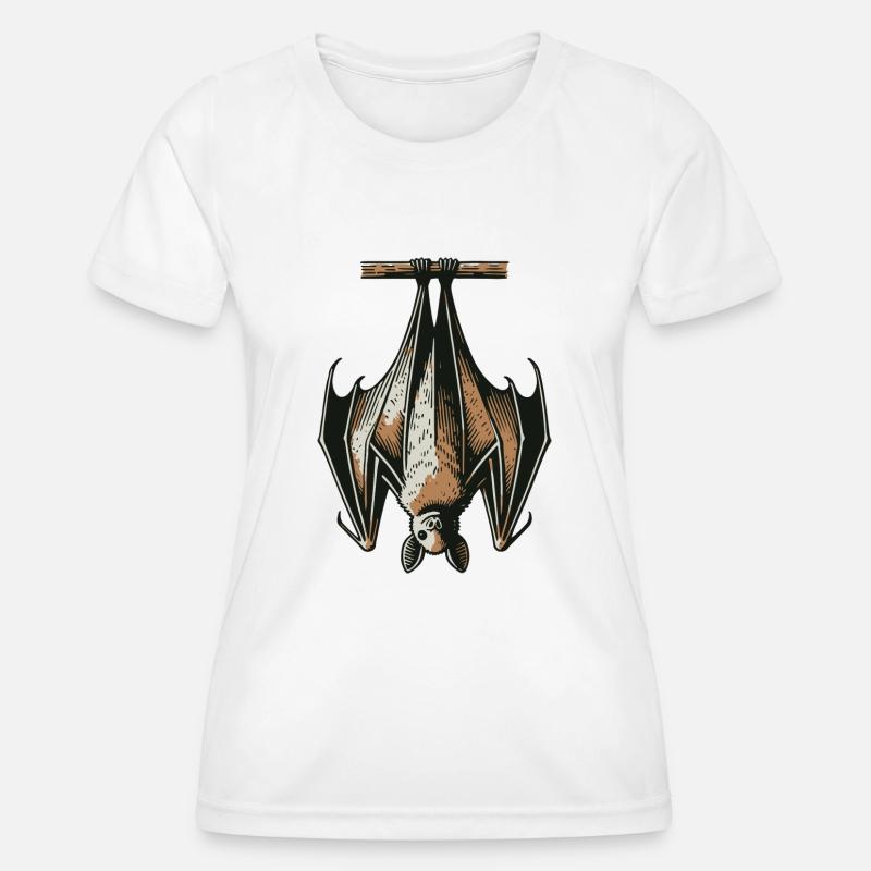 Bat - Women's Functional T-Shirt - white