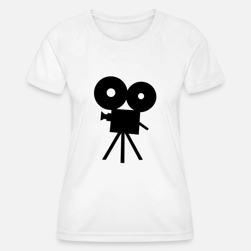 Camera - Women's Functional T-Shirt - white