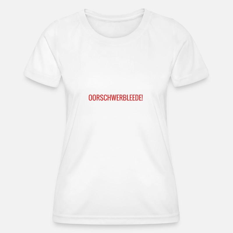 Oorschwerbleede Saxon - Women's Functional T-Shirt - white