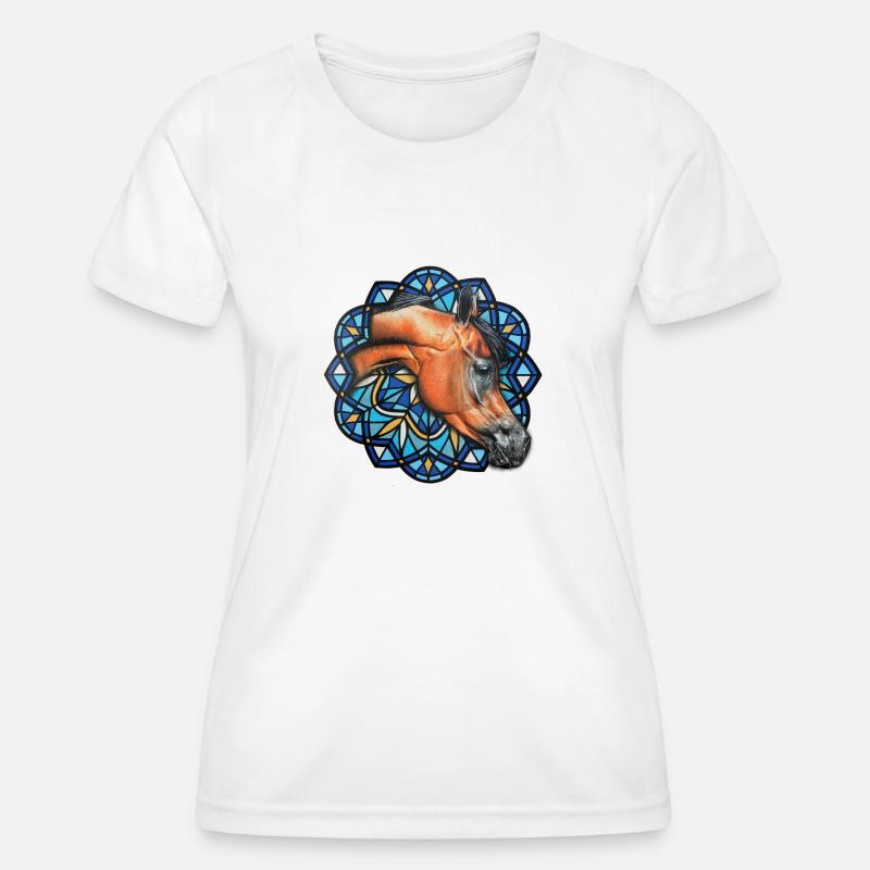 BaySto - Women's Functional T-Shirt - white
