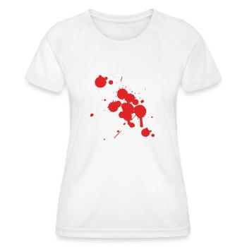 Sanglant shirt sanglant - T-shirt sport Femme - blanc - Devant - AI Model Female 172 dark (172cm)