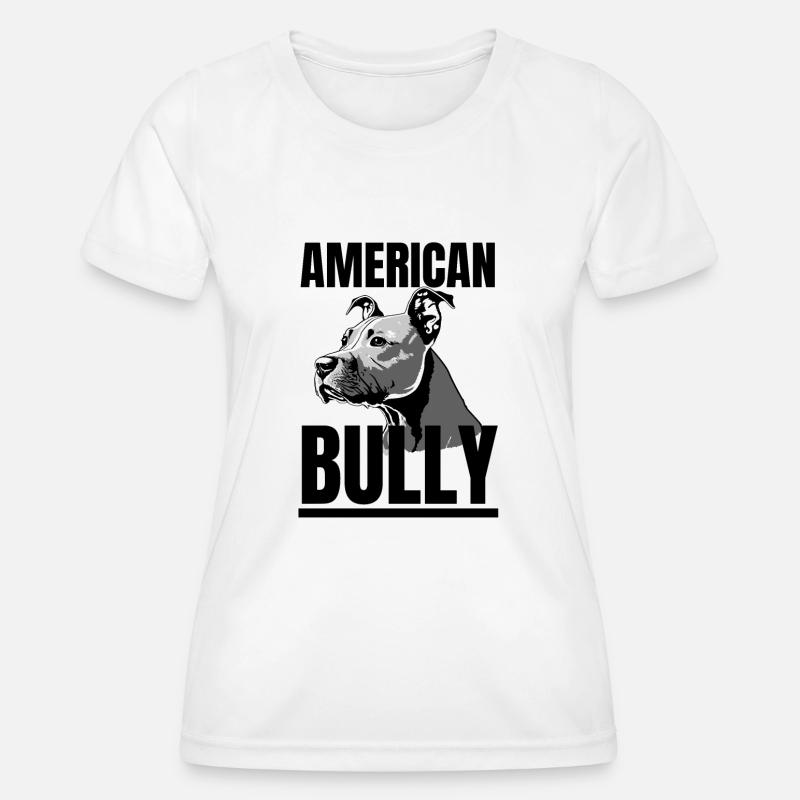 American Bully Pride - Women's Functional T-Shirt - white