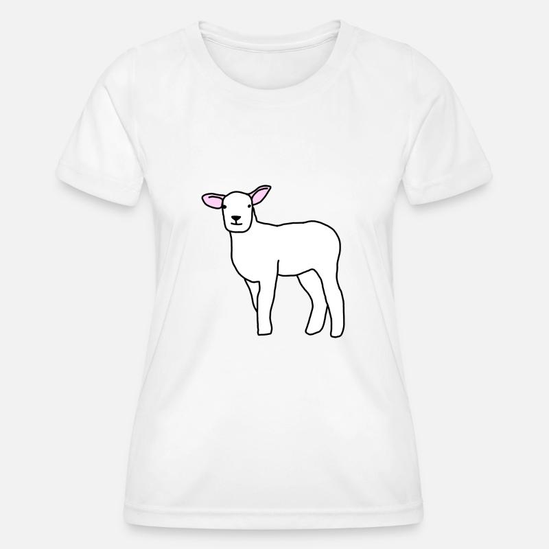 Sheep - Women's Functional T-Shirt - white