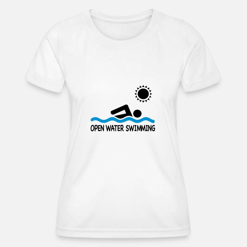 openwater4 - Women's Functional T-Shirt - white