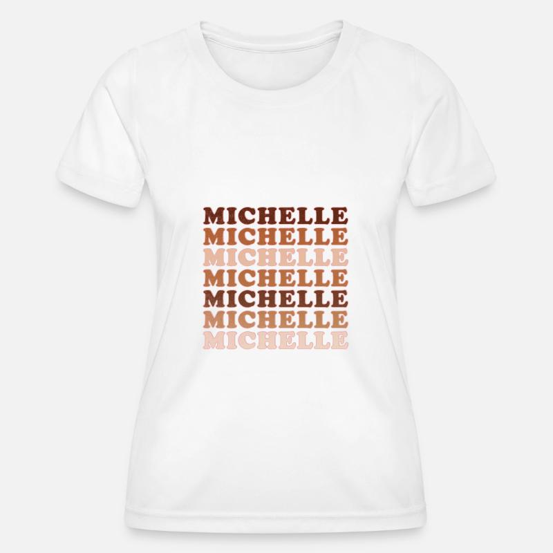 Michelle - Women's Functional T-Shirt - white