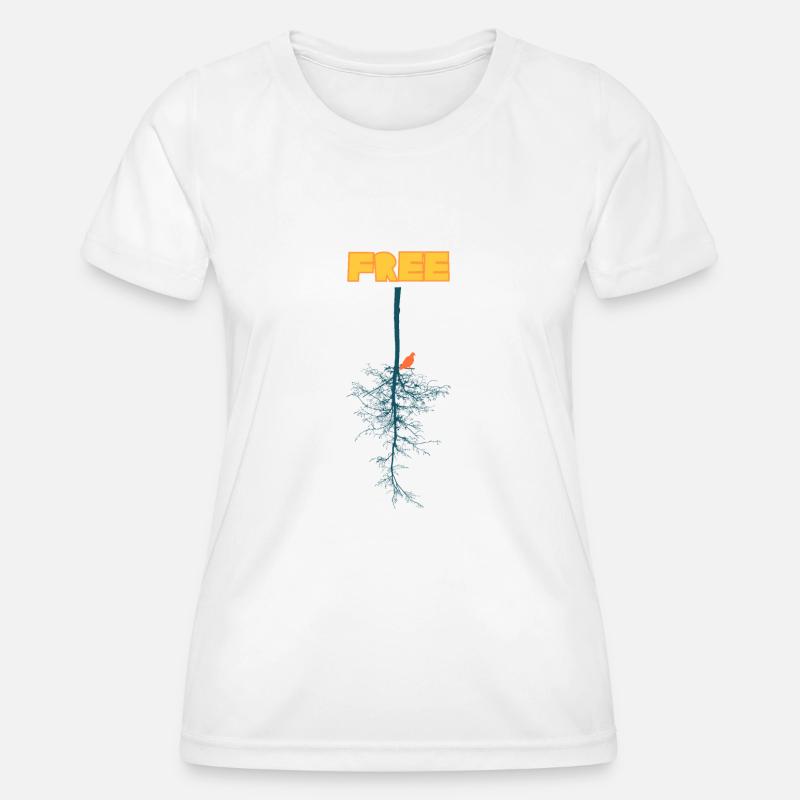 Free - Women's Functional T-Shirt - white