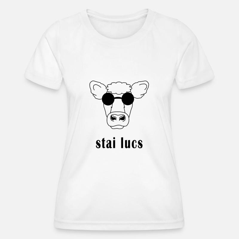 Stai Lucs - Women's Functional T-Shirt - white