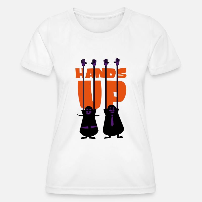 Hands-up - Women's Functional T-Shirt - white