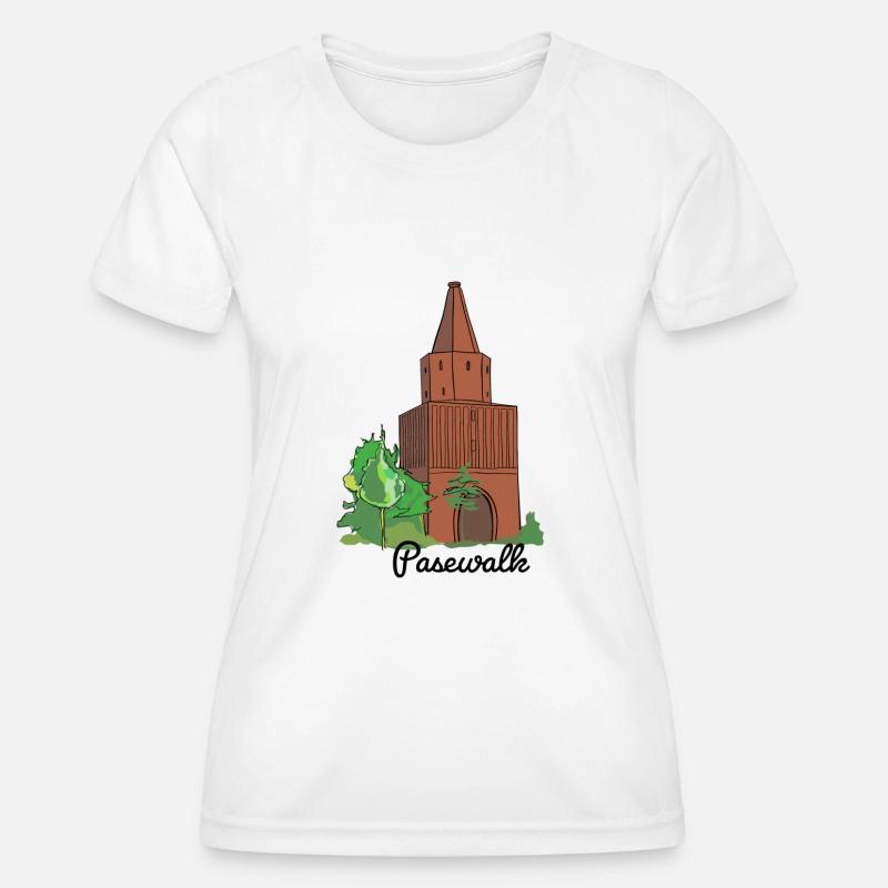 Pasewalk - Women's Functional T-Shirt - white