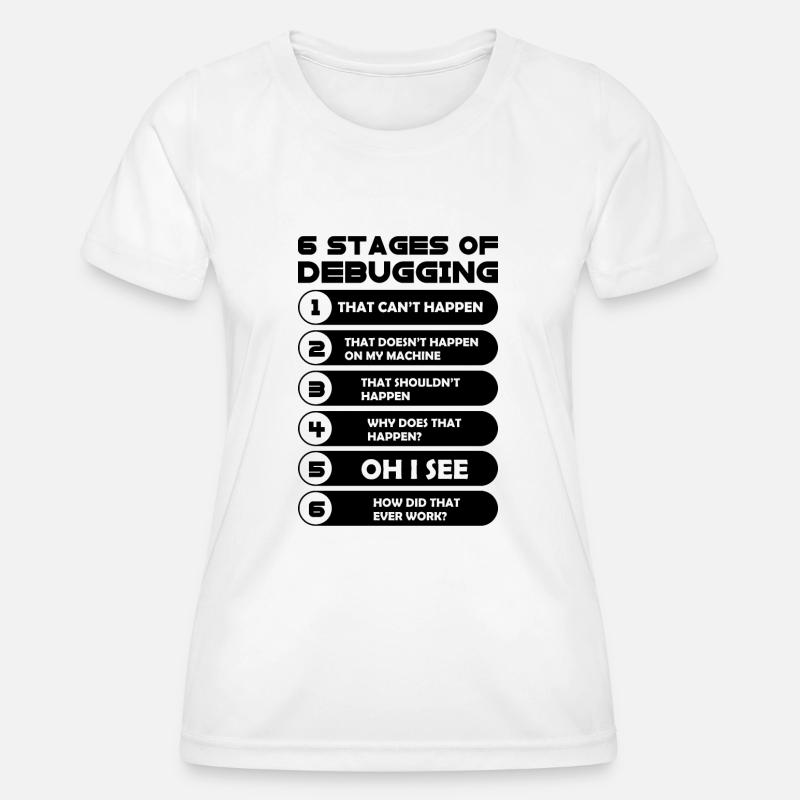 Programming - Women's Functional T-Shirt - white