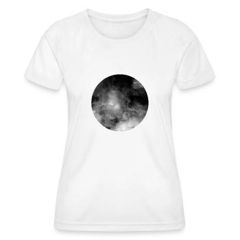 Dunkler Mond - Frauen Funktions-T-Shirt - Weiß - Vorne - AI Model Female 172 dark (172cm)