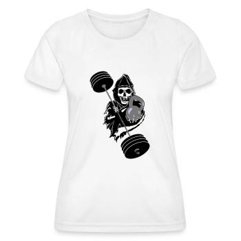 Sons of - T-shirt sport Femme - blanc - Devant - AI Model Female 172 dark (172cm)