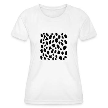 Dalmatien - T-shirt sport Femme - blanc - Devant - AI Model Female 172 dark (172cm)