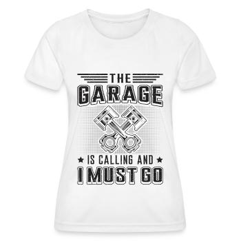 Hobbyist Tuning Car Mechanic Screwdriver Gift - Women's Functional T-Shirt - white - Front - AI Model Female 172 dark (172cm)