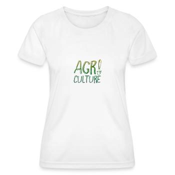 Agriculture - Landwirtschaft - Frauen Funktions-T-Shirt - Weiß - Vorne - AI Model Female 172 dark (172cm)