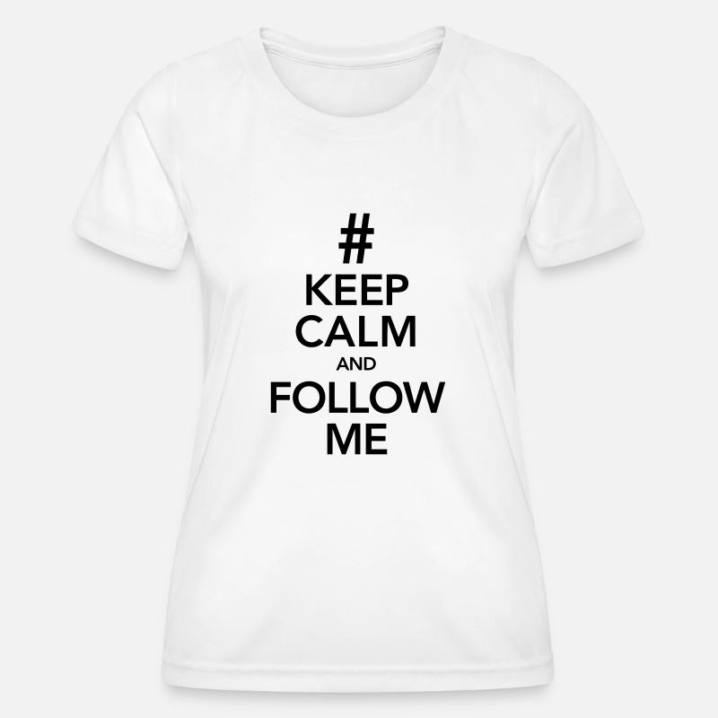 COOL ME AND STAYING CONSEQUENCES! - Women's Functional T-Shirt - white