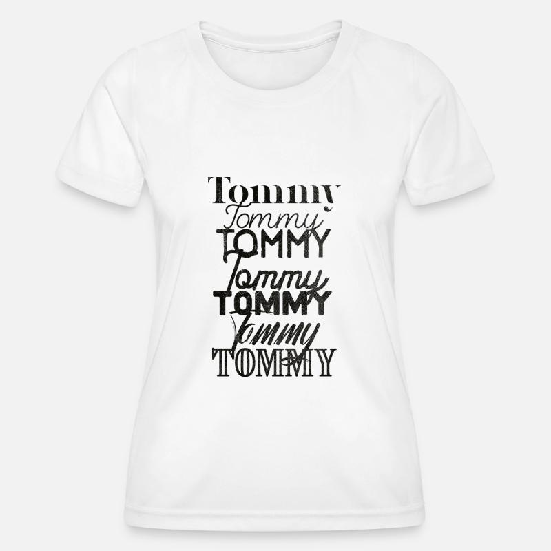 Tommy - Women's Functional T-Shirt - white