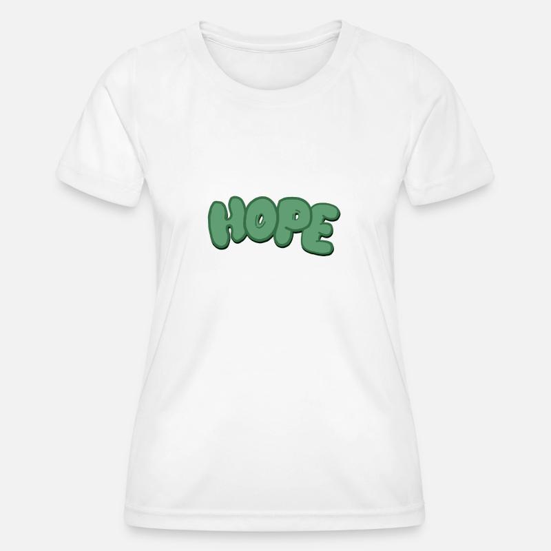 Hope - Women's Functional T-Shirt - white