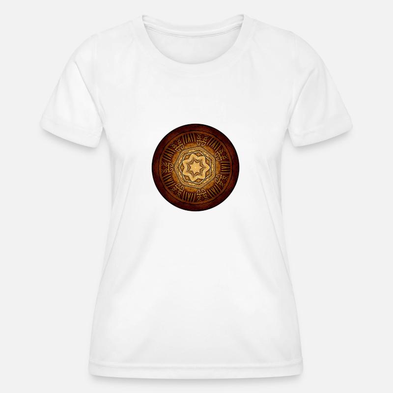 Rose window - Women's Functional T-Shirt - white