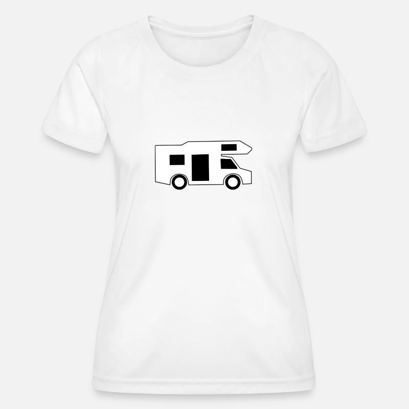 Mobile home / gift - Women's Functional T-Shirt - white