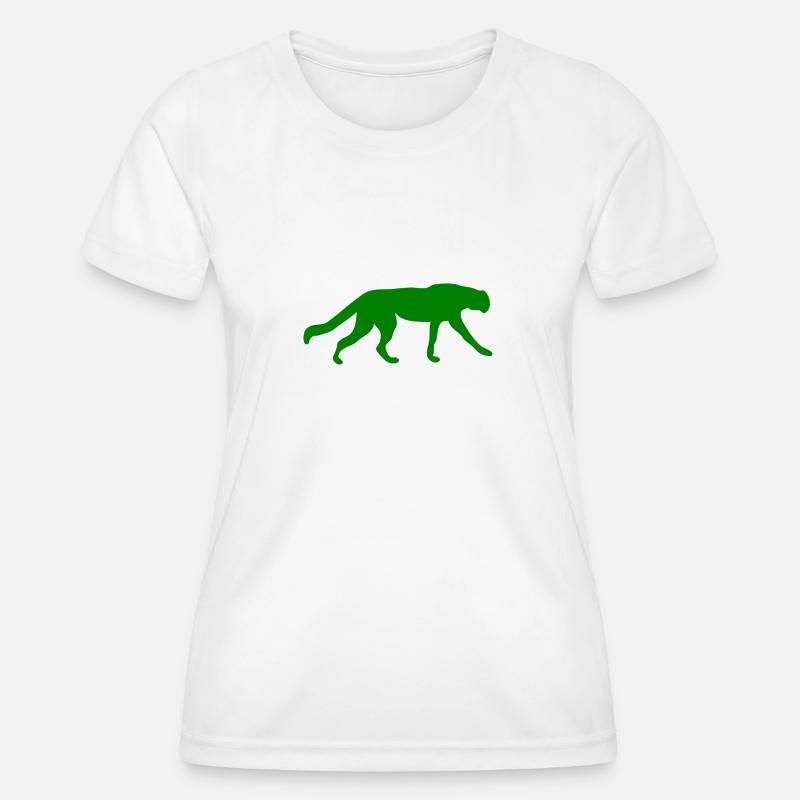 Green Tiger - Women's Functional T-Shirt - white