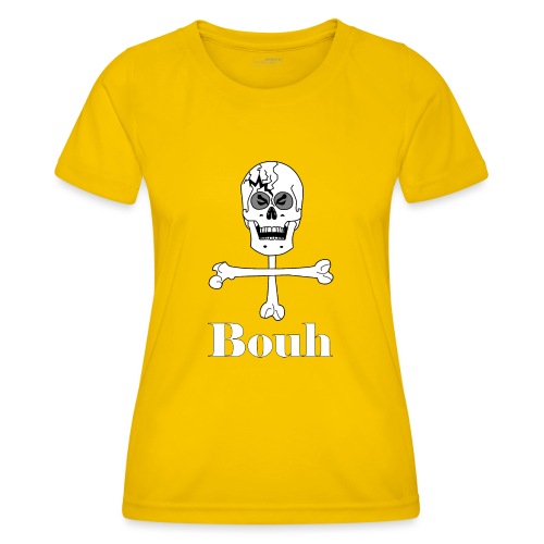 Crâne et croix d'os … Halloween fais moi peur FS - T-shirt sport Femme