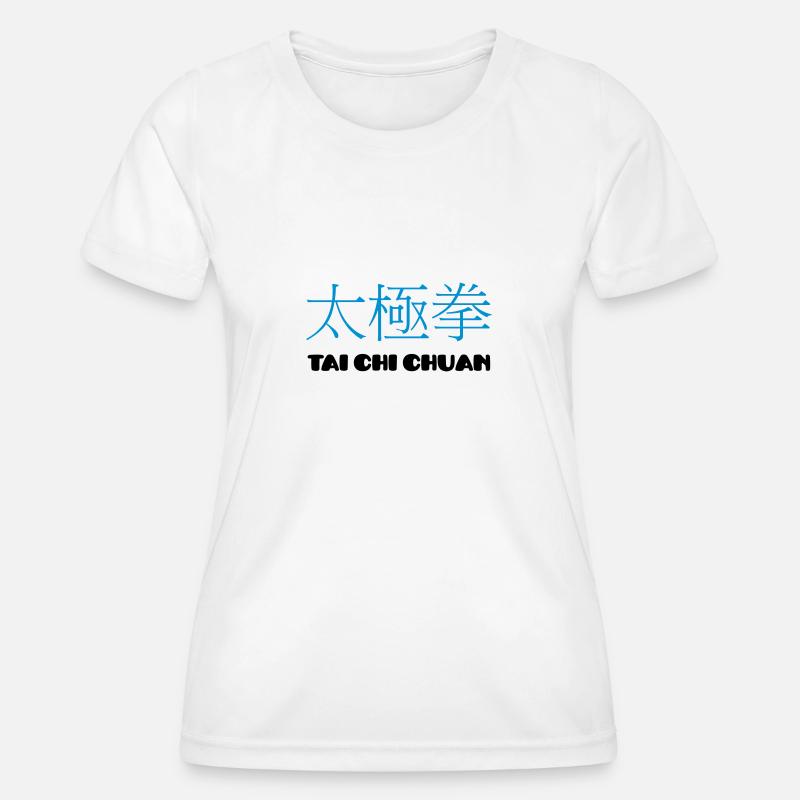 Tai Chi Chuan - Women's Functional T-Shirt - white