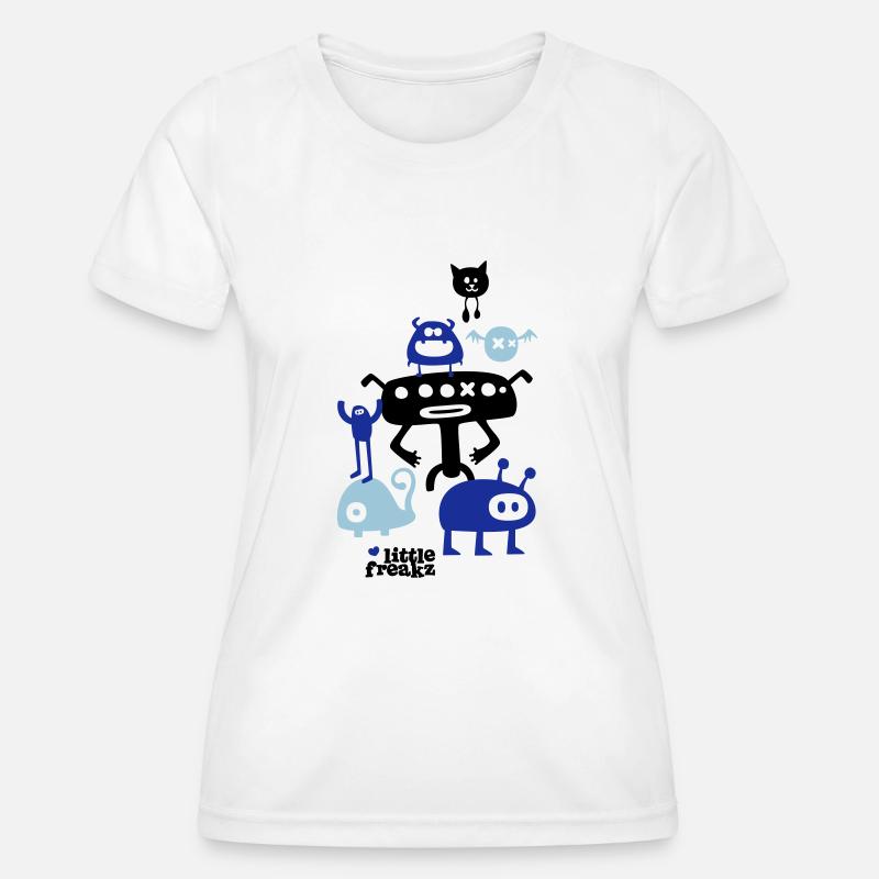 Little Freakz - Women's Functional T-Shirt - white