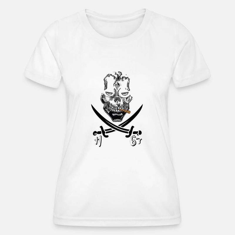1167 - Women's Functional T-Shirt - white