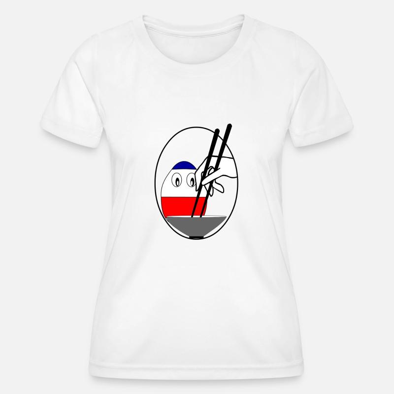 Itadakimasu - Women's Functional T-Shirt - white