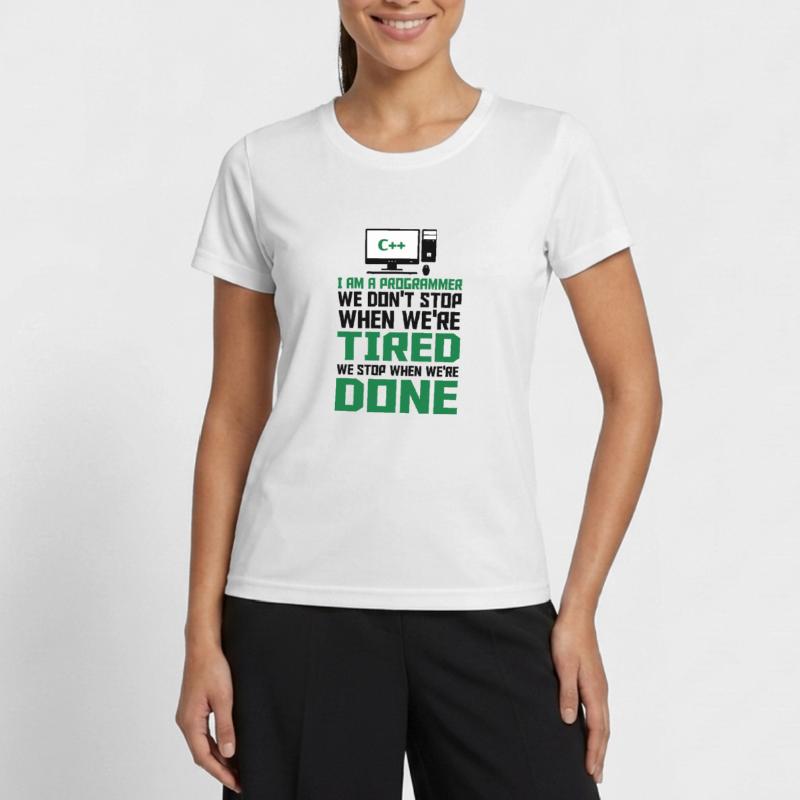 I'm A Programmer I Write Code Computer Scientist A Frauen Funktions-T-Shirt