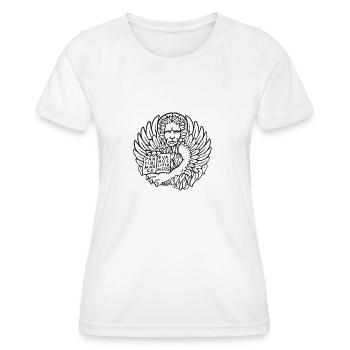 Marching Lion - Women's Functional T-Shirt - white - Front - AI Model Female 172 dark (172cm)