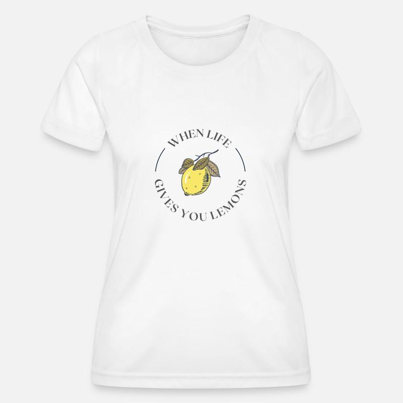 Lemon - Women's Functional T-Shirt - white