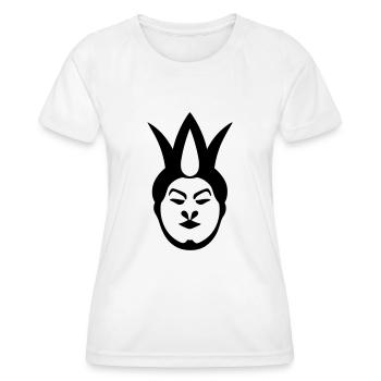 clown - T-shirt sport Femme - blanc - Devant - AI Model Female 172 dark (172cm)