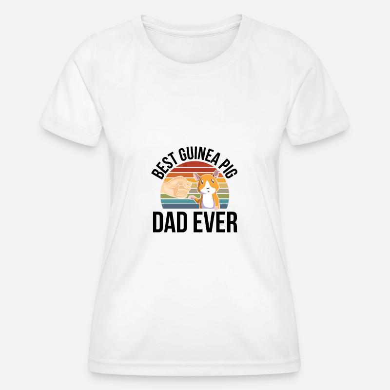 Guinea pig - Women's Functional T-Shirt - white