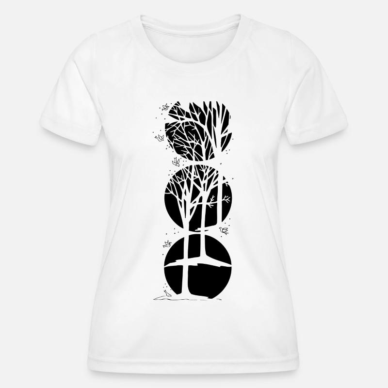 Winter - Women's Functional T-Shirt - white