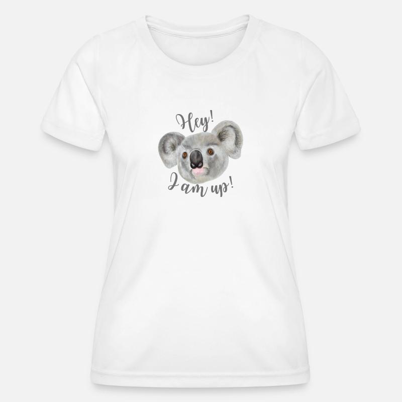 Koala - Women's Functional T-Shirt - white