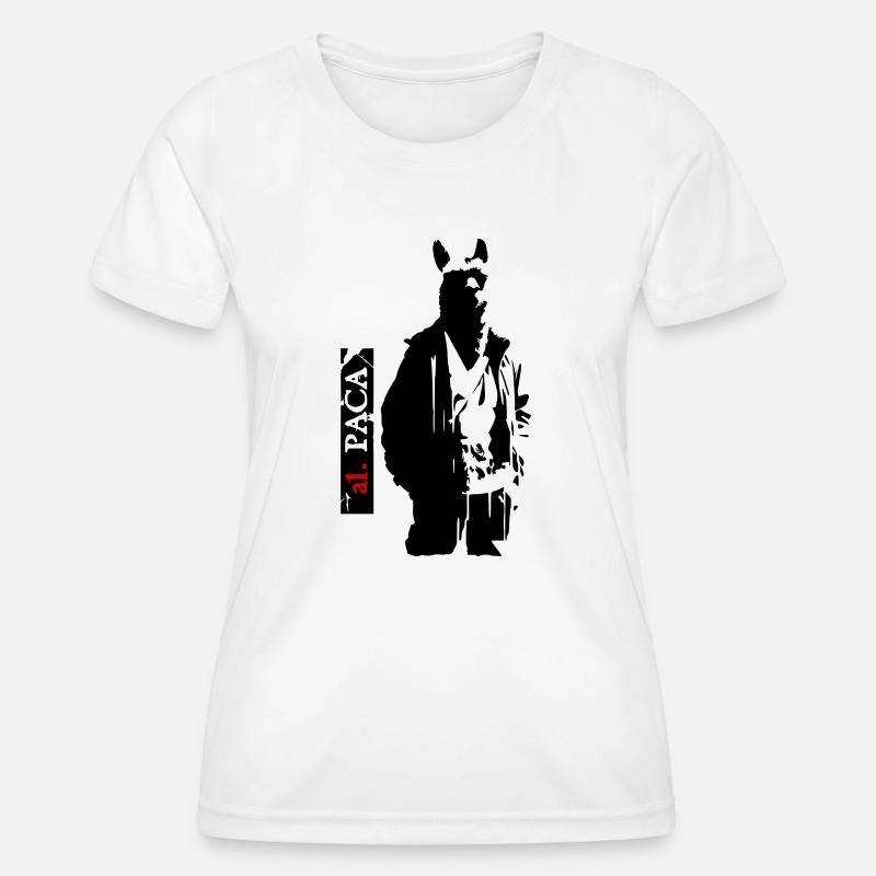 Alpaca - Women's Functional T-Shirt - white
