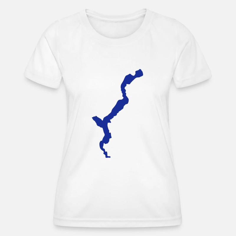 Lago maggiore - Women's Functional T-Shirt - white